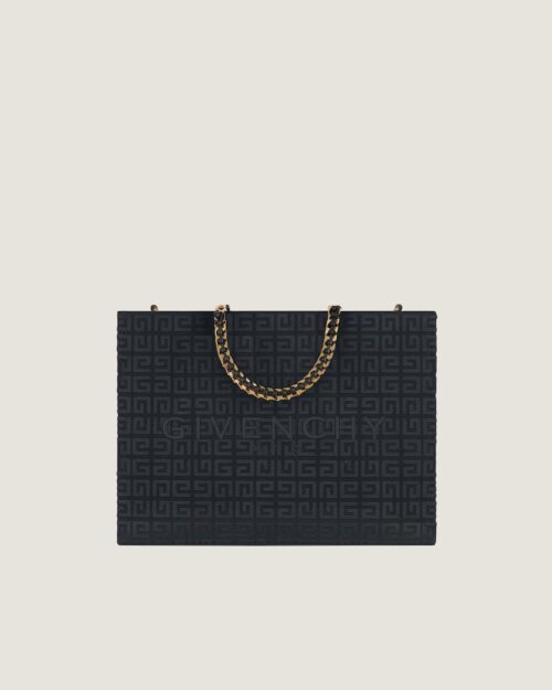 GIVENCHY G-Tote 4G-Embroidered Canvas Tote Bag