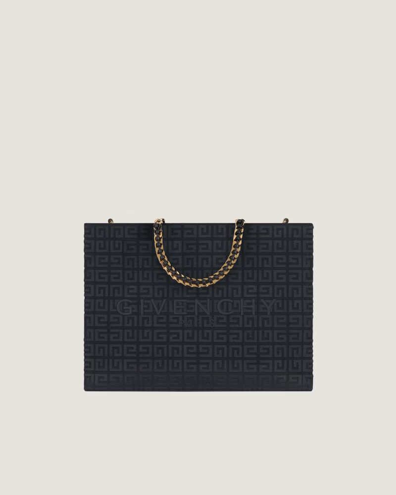 GIVENCHY G-Tote 4G-Embroidered Canvas Tote Bag