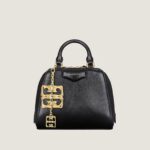 Nano Antigona Cube bag in leather with charm Givenchy