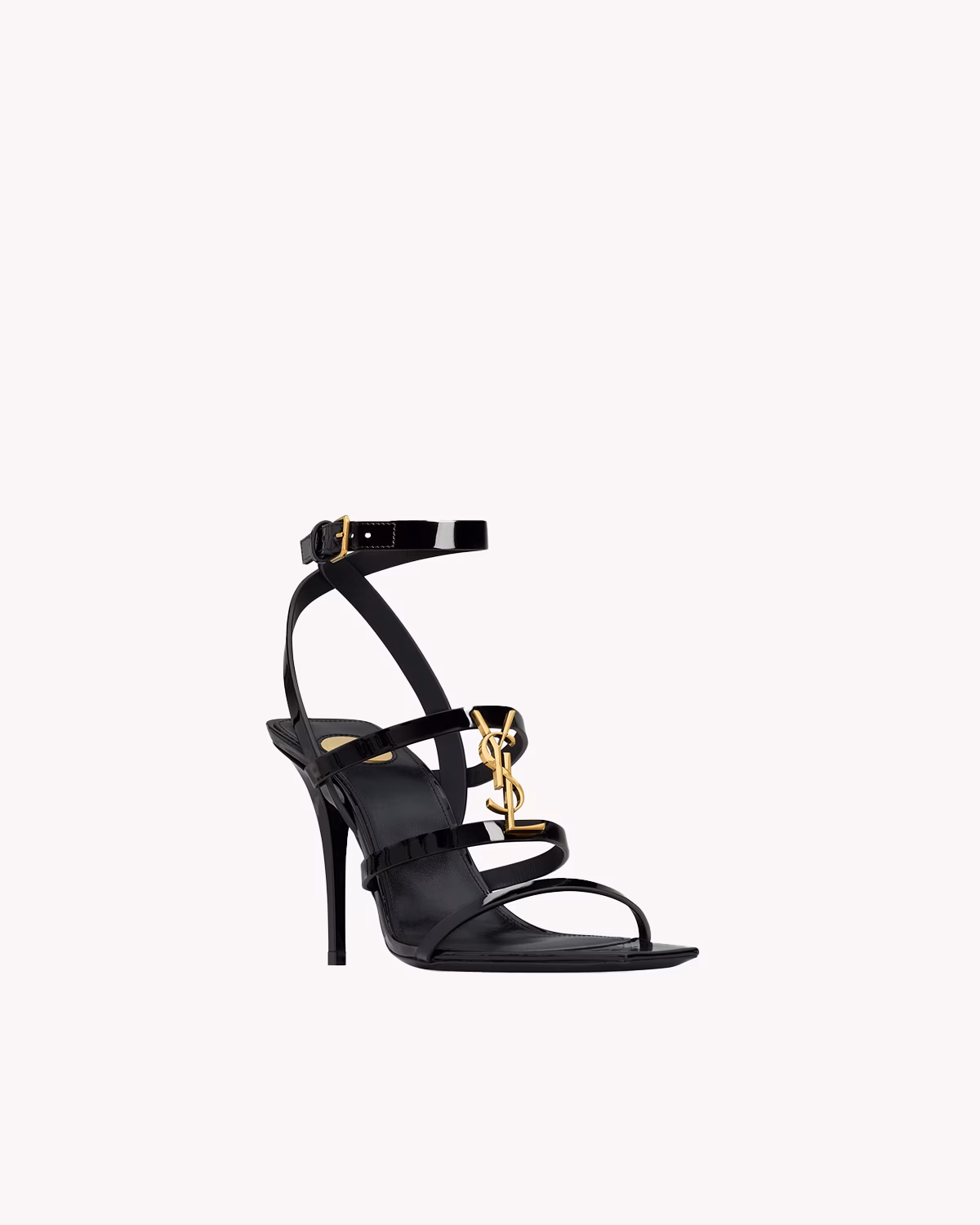 Cassandra sandals in patent leather Saint Laurent02