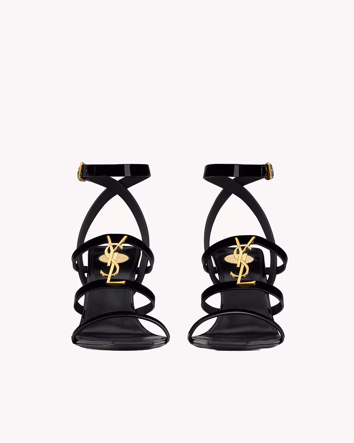 Cassandra sandals in patent leather Saint Laurent03