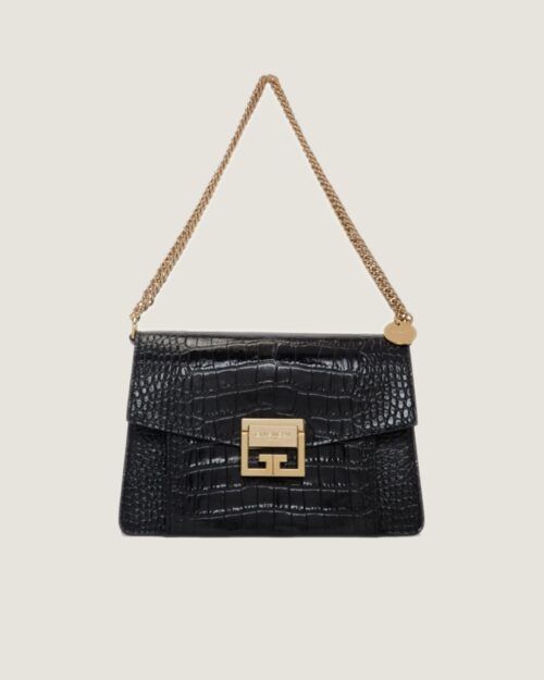 Givenchy Black Croc Small GV3 Bag