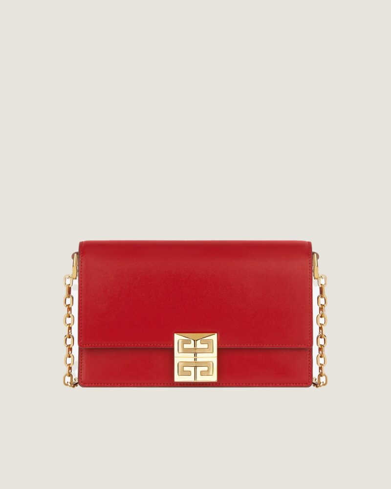 Givenchy Small 4G Bag in Box Leather with G Links Chain