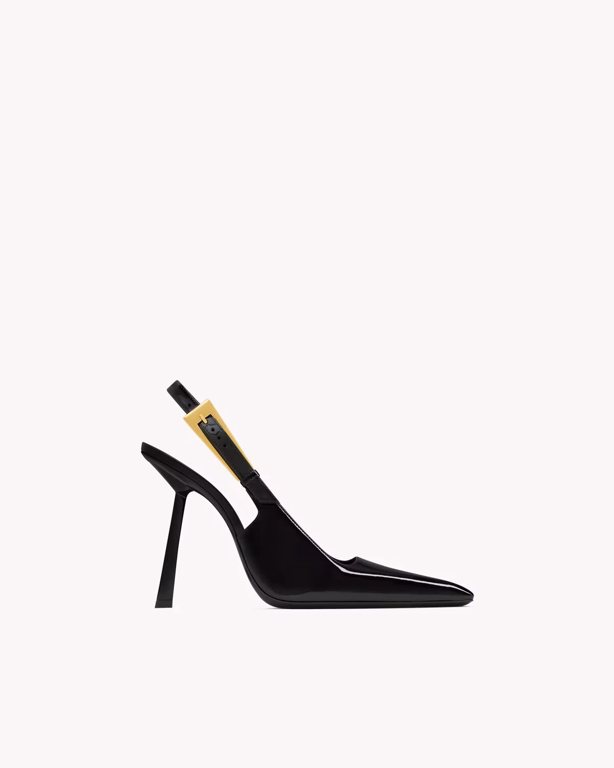 LEE slingback pumps in patent leather Saint Laurent