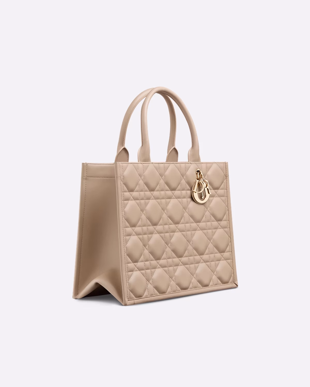 Medium Dior Book Tote Black Macrocannage Calfskin1