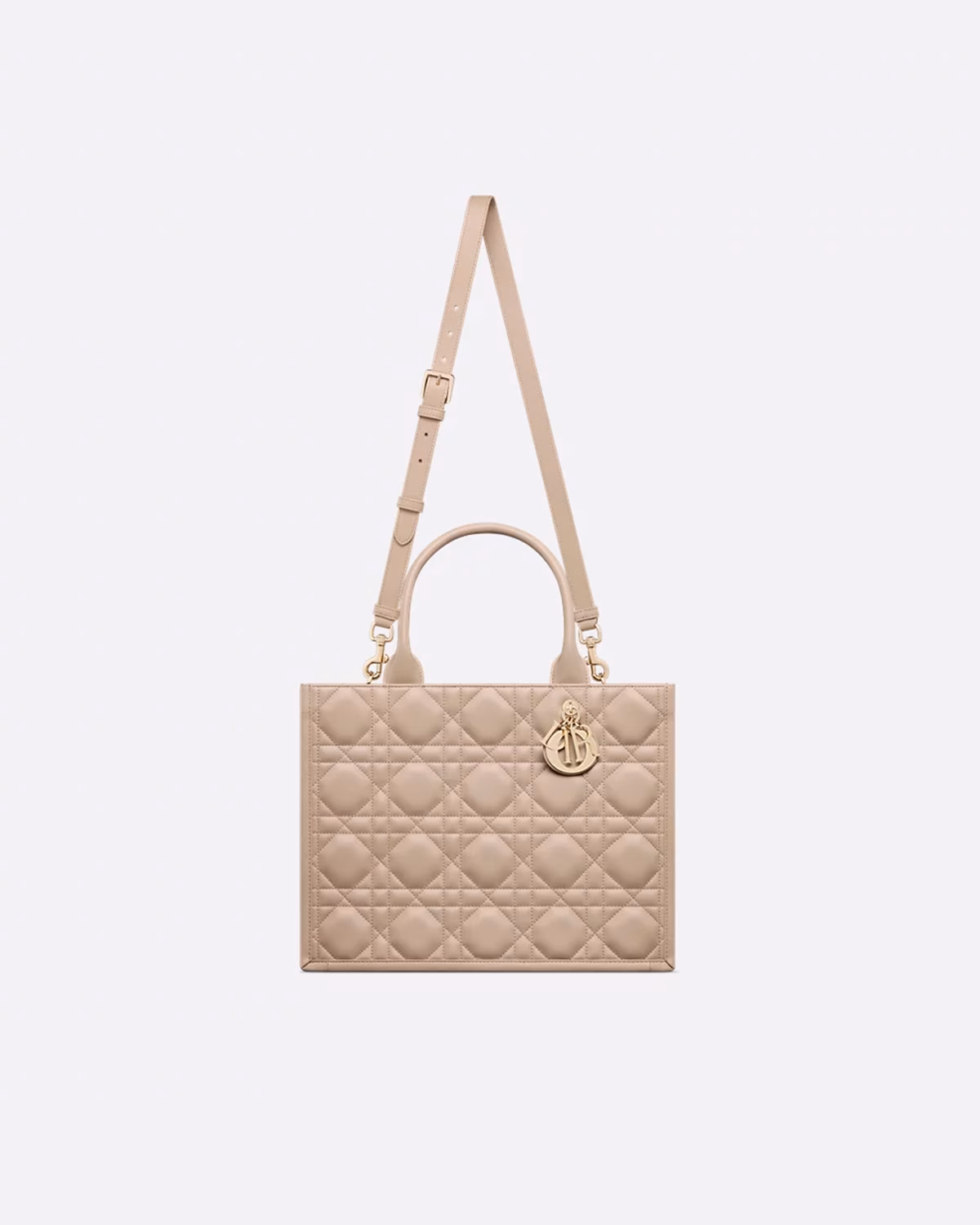 Medium Dior Book Tote Black Macrocannage Calfskin3