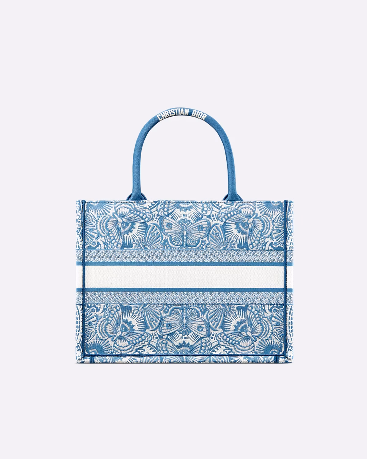 Medium Dior Book Tote White and Beige Toile de Jouy Sauvage3