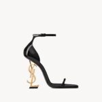 OPYUM Sandals in patent leather Saint Laurent YSL US