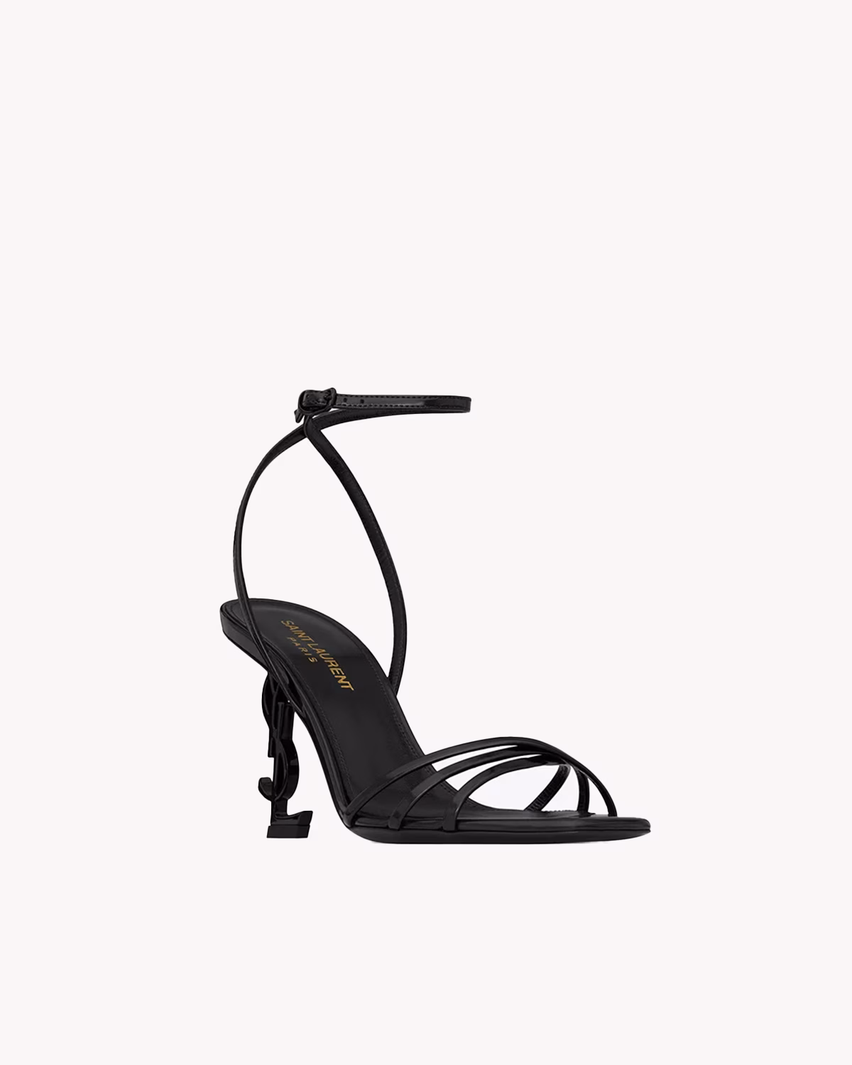 OPYUM sandals in glazed leather Saint Laurent2