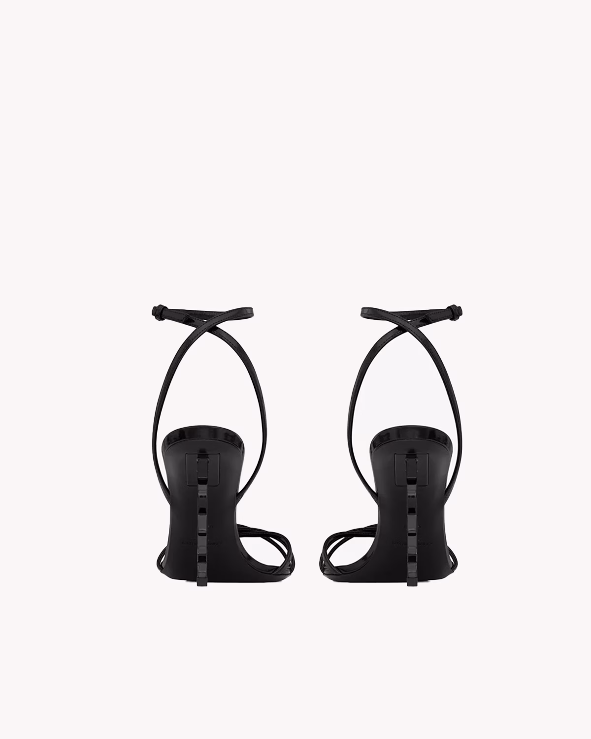 OPYUM sandals in glazed leather Saint Laurent3