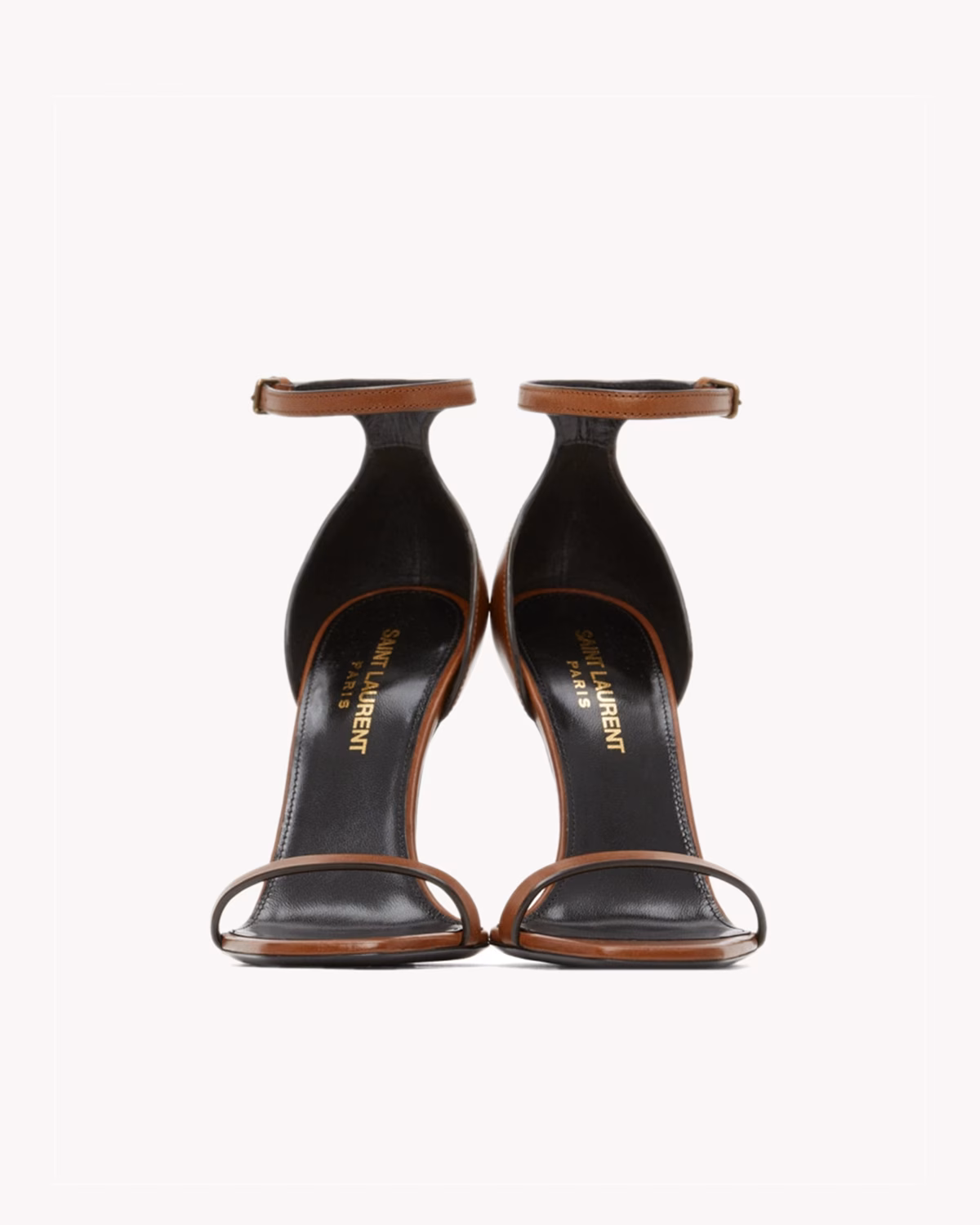 Saint Laurent Brown Opyum 110 Heeled Sandals2