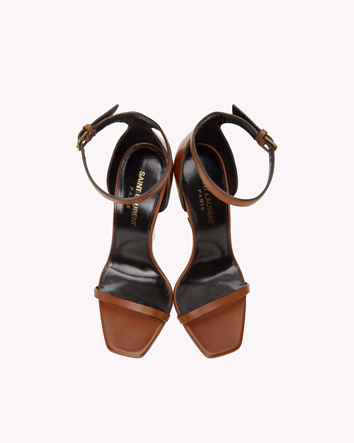 Saint Laurent Brown Opyum 110 Heeled Sandals5