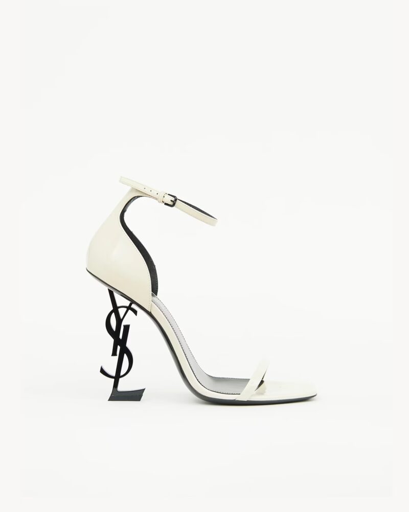 Saint Laurent Opyum Ysl Logo-Heel Sandals