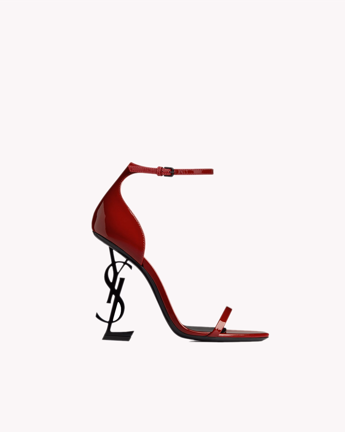 Saint Laurent Red Patent Opyum 110 Sandals