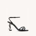 Saint Laurent opyum ankle-strap sandals - black