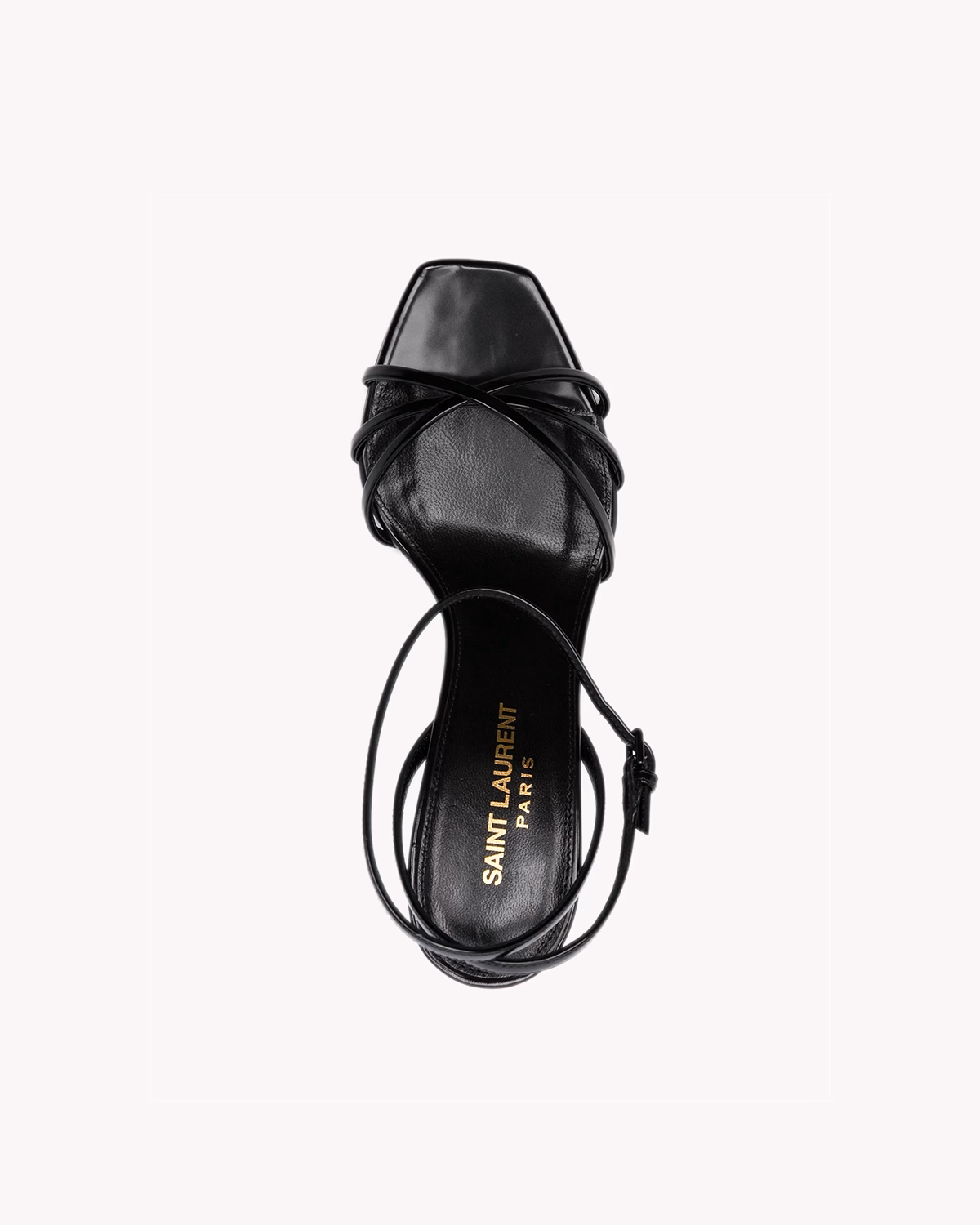 Saint Laurent opyum ankle-strap sandals - black2