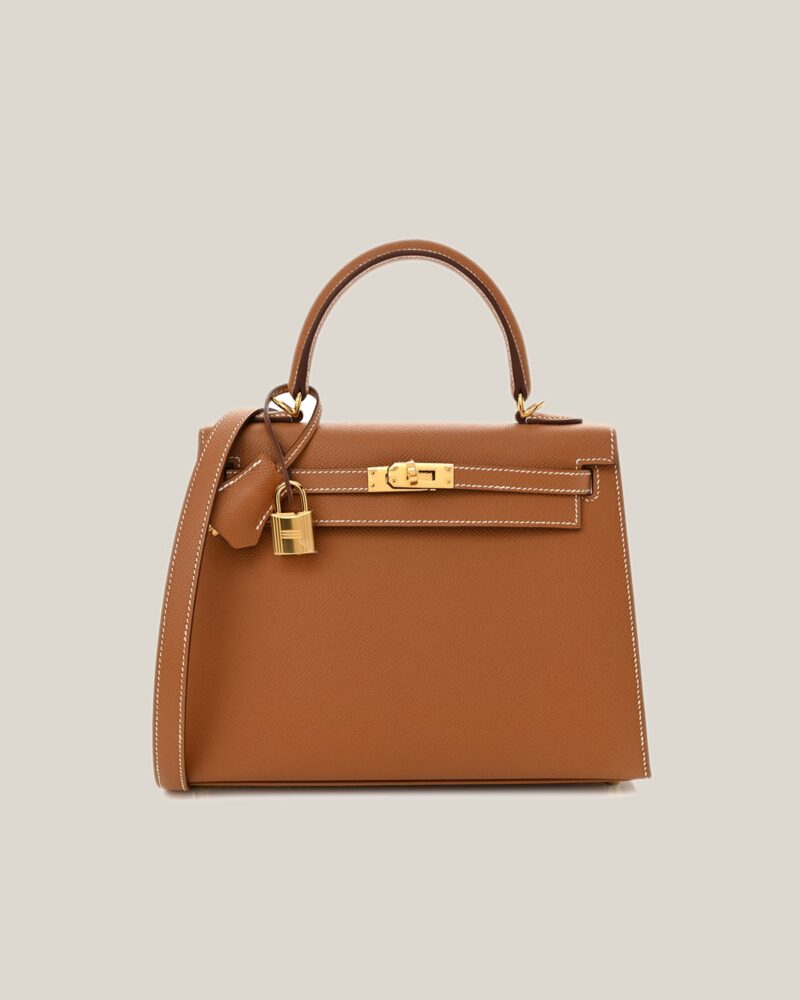 Stunning Hermès Mini Kelly Bag – 20cm Orange