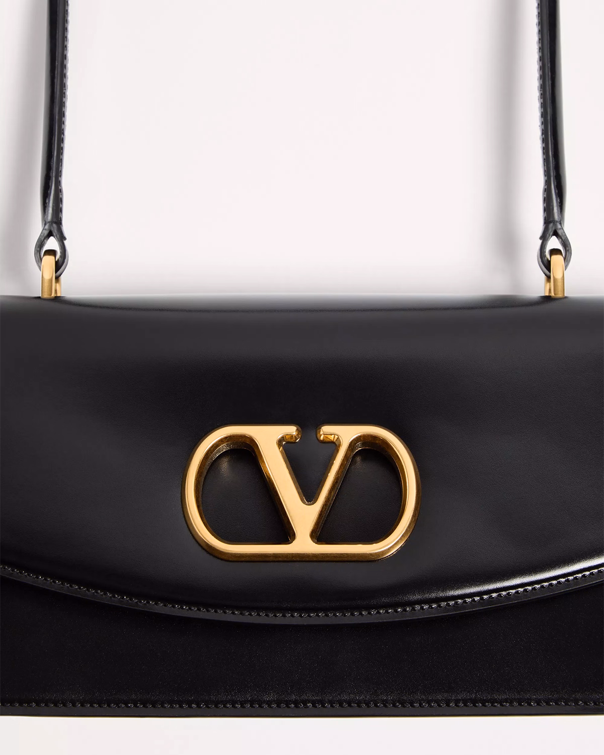 Valentino Garavani Vain Bag With Handle In Shiny Calfskin6
