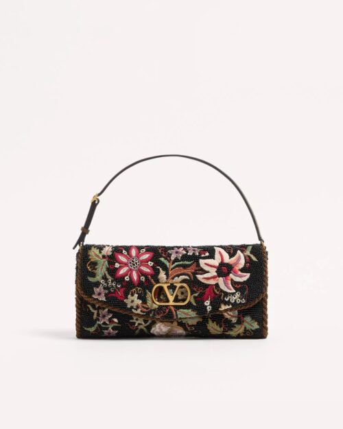 Valentino Garavani Vain Soft Embroidered Small Shoulder Bag11