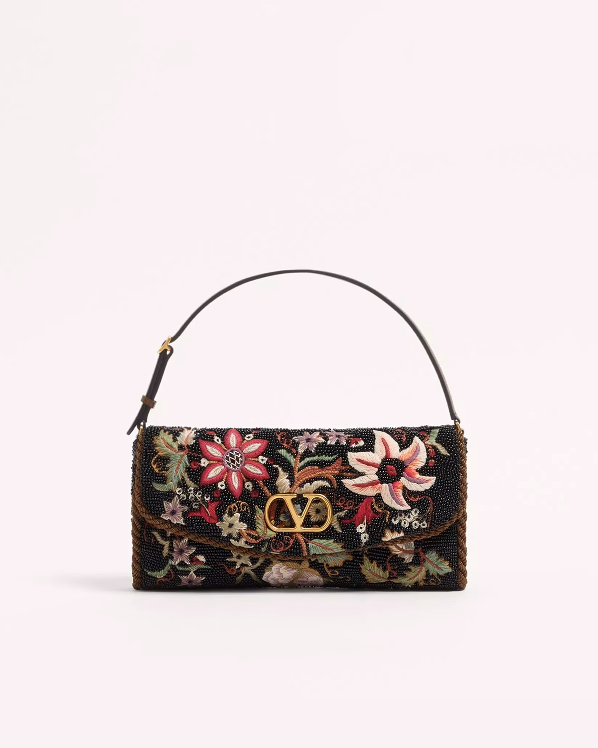 Valentino Garavani Vain Soft Embroidered Small Shoulder Bag11