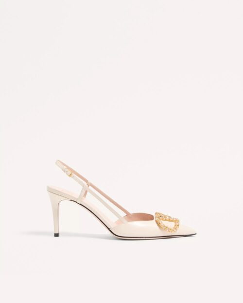 Vlogo-Signature-Slingback-Calfskin-Pump-With-Jewel-Logo-80Mm0