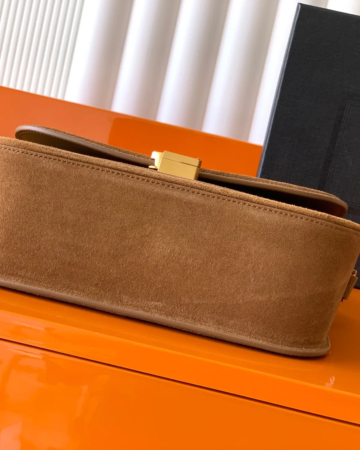 bagladt-signature-box-satchel-medium-beige-suede-solferino-front5