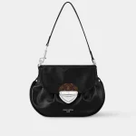 Signature Urban Bowling Bag in monogram canvas with wide strap front view