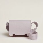 Hermes Geta Bag 20 Mauve Pale Chevre