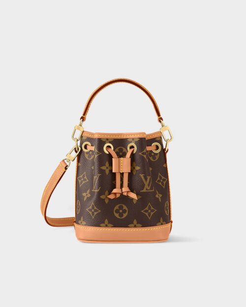 Nano Noé Bag - Luxury Monogram Canvas Brown LOUIS VUITTON
