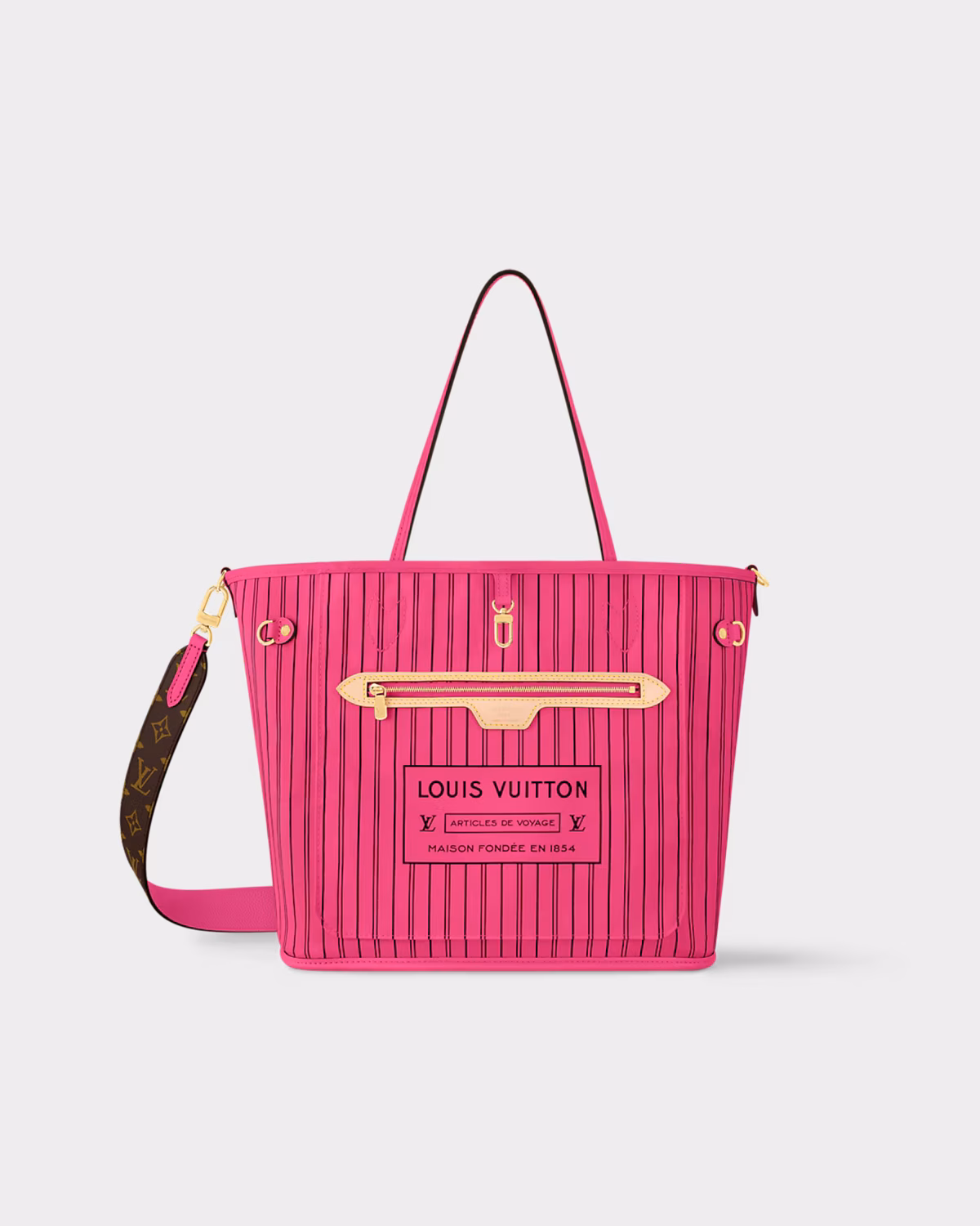 Neverfull Bandoulière Inside Out MM Monogram - Louis Vuitton