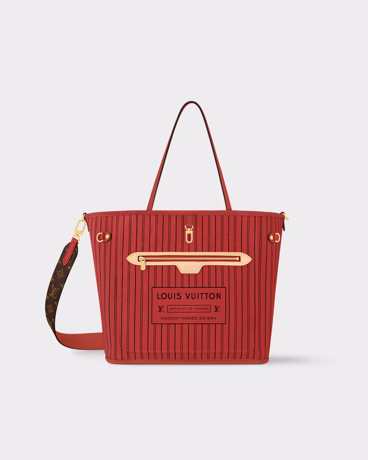 Neverfull Bandoulière Inside Out MM Monogram - Louis Vuitton