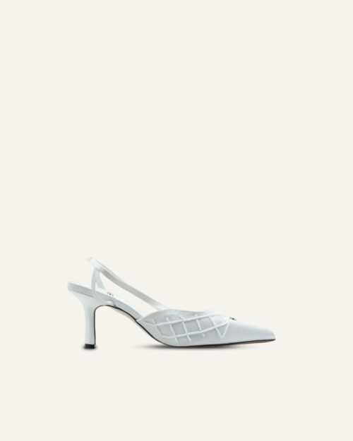 Chanel-French-flared-pearl-silk-stilettos