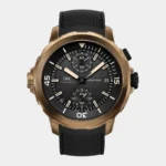 Aquatimer Chronograph Expedition Charles Darwin bronze case front view