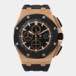 Offshore Sports Chronograph rose gold and black ceramic front view