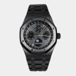 Royal Sports Perpetual Calendar blue tapisserie dial front view