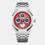 Royal Sports Perpetual Calendar rare Tuscan red dial front view