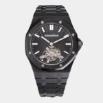 Royal Sports Tourbillon full black ceramic style front view