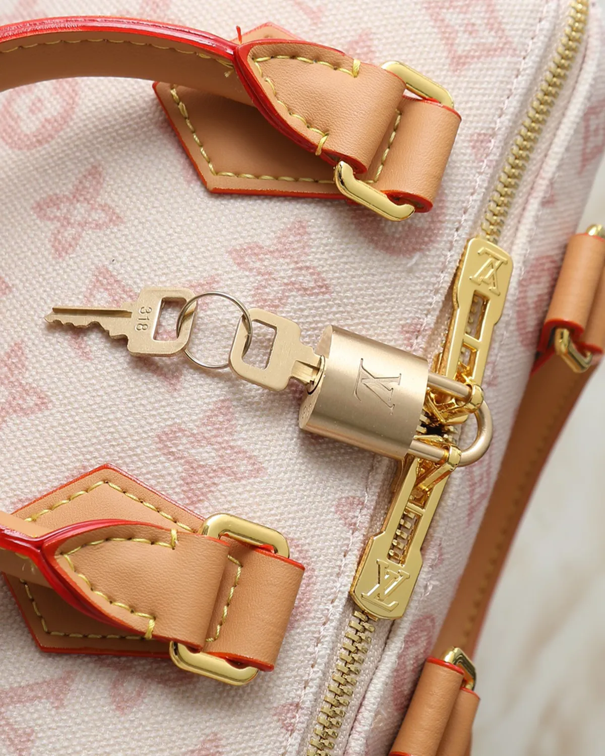 bagladt-signature-boston-bag-20-sand-toned-monogram-wide-strap-front7