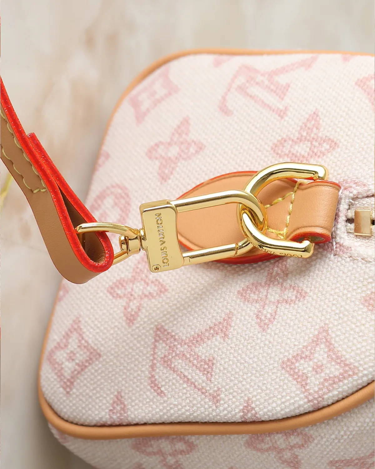 bagladt-signature-boston-bag-20-sand-toned-monogram-wide-strap-front8