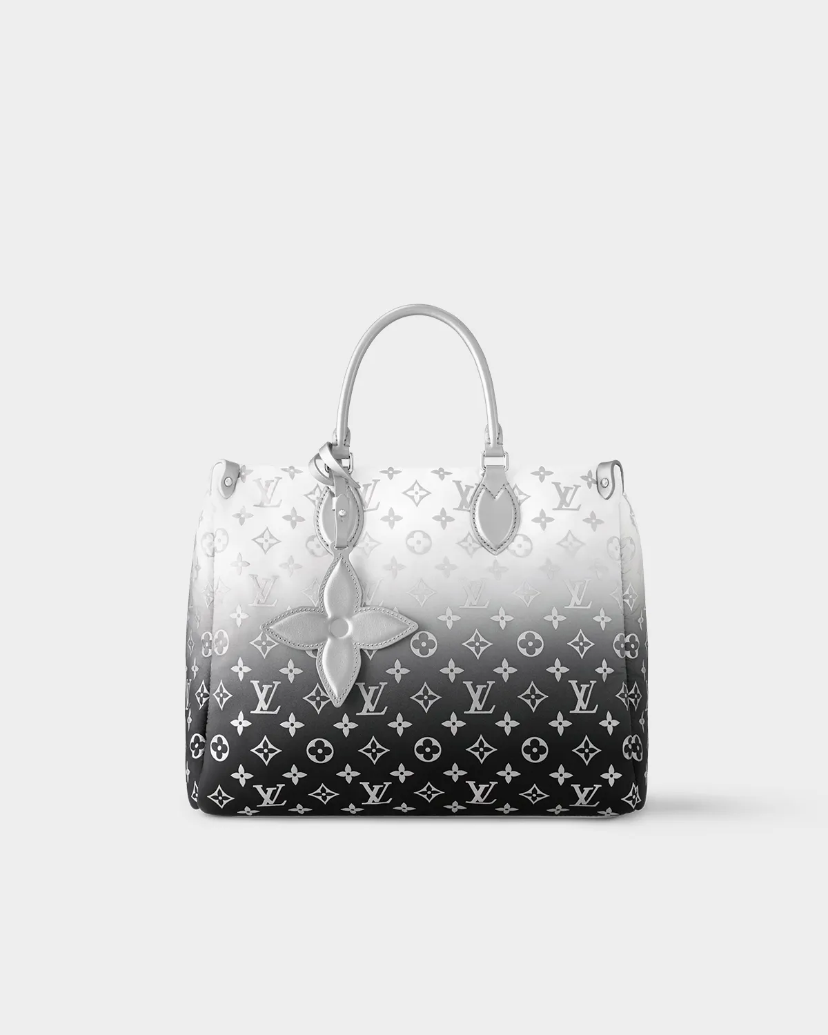 Signature Box Tote MM bag in Giant and Reverse monogram canvas front view