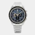 Speedmaster Moonwatch Professional two-tone Sedna gold and steel front view