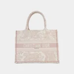 bagladt-signature-embroidered-shopper-tote-gray-toile-de-jouy-medium