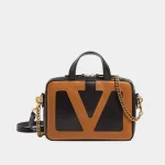 Signature Mixed-Material Runner Sneaker in camouflage suede and leather side view