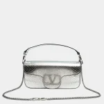 Signature Structured Box Bag – Snake Embossed Leather | BagLadt