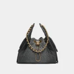 Timeless Classic Flap Bag Small size with diamond quilting front view