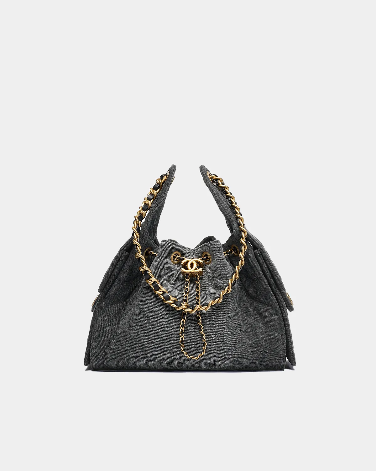 Timeless Classic Flap Bag Small size with diamond quilting front view